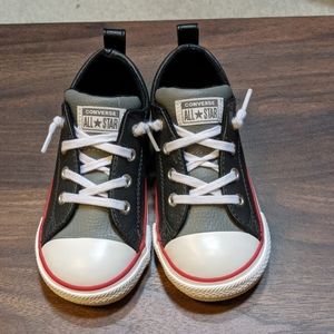 Leather toddler Converse